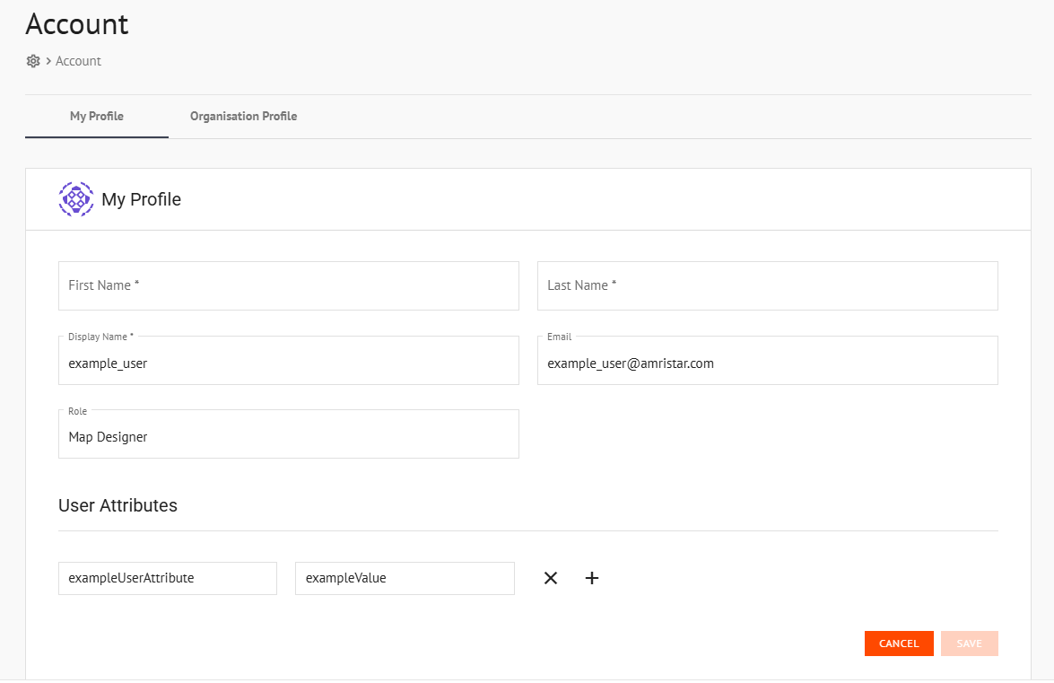 Profile Tab