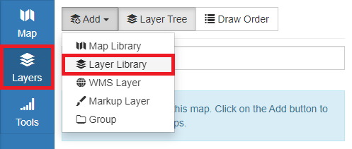 Add Layer from Library