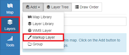 Add Markup Layer