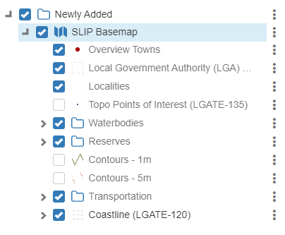 Map grouping