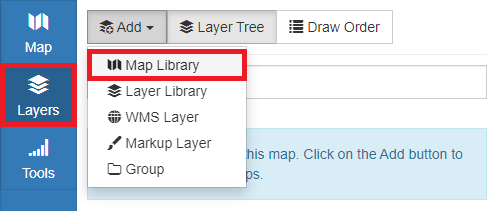 Adding a Map from Library