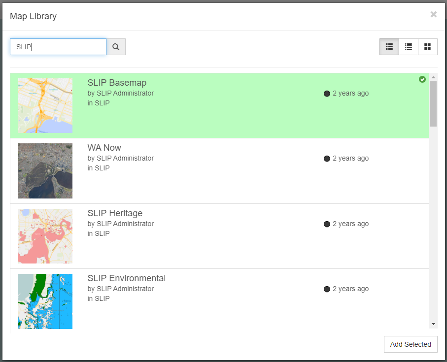 Adding a Map from Library