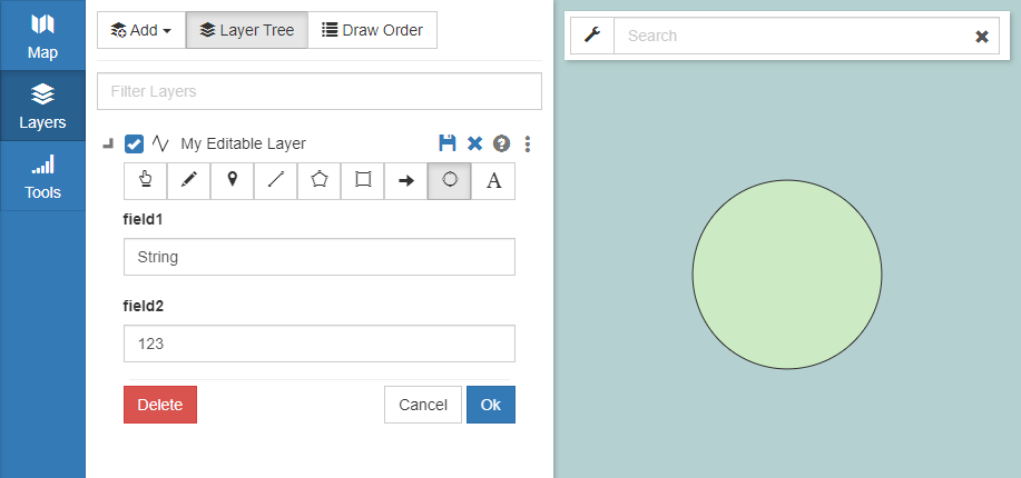 Adding features to an Editable Dataset