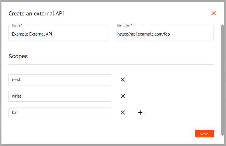 Configure External APIs