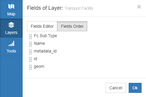 Fields Order