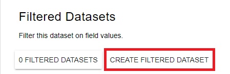 Filtered Datasets