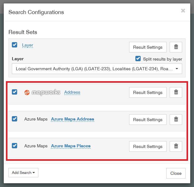 Full Text Search Other search options