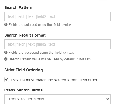 Layer Properties Full Text Search