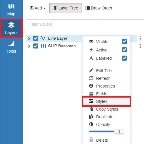 Line Styles Editor