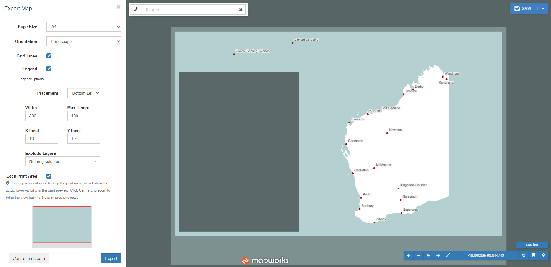 Print Preview Window