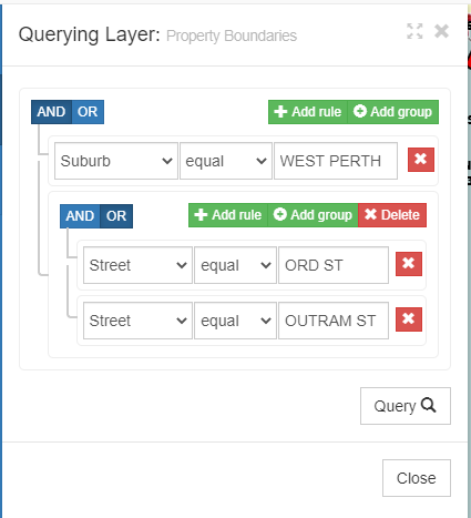 Querying layer