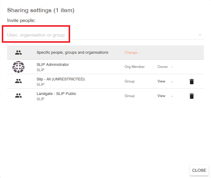 Sharing Search