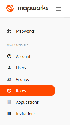 Users tab in the side navigation bar