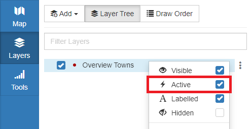 Toggle Layer Active