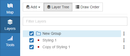 Styling Folder Add New Group