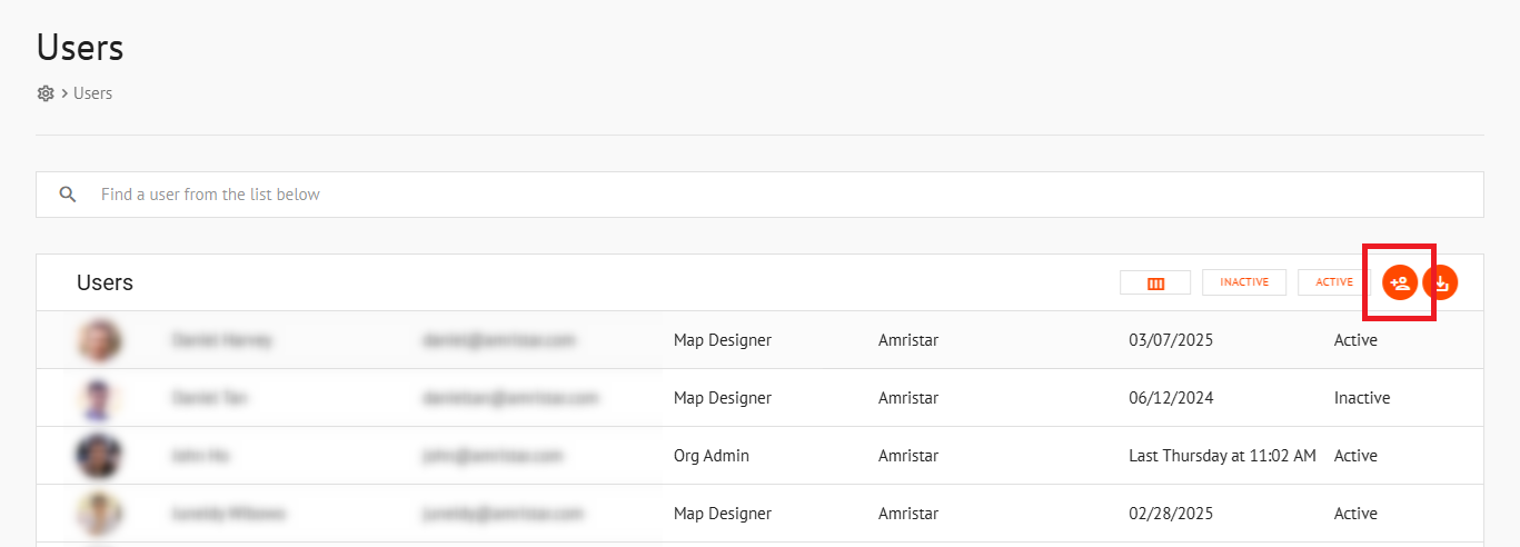 Create a user button